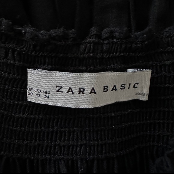 Zara Black Off the Shoulder Top - Picture 6 of 7